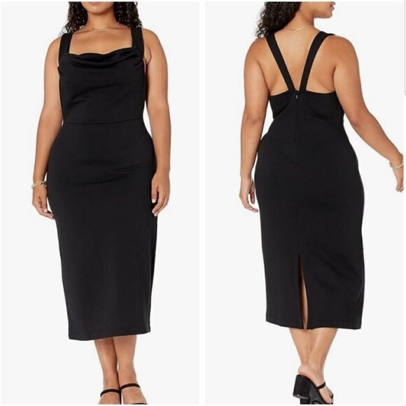 NWT Making the Cut Season 2 Episode 6 Winning Look Andrea's Black Dress XL - Picture 1 of 11